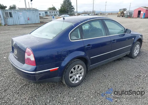 2002 Volkswagen Passat Gls z USA, uszkodzony, nr VIN WVWPD63B22P346449
